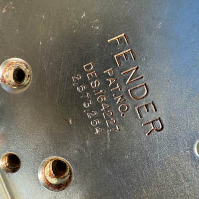 1963 thru 1977 Fender Telecaster Bridge  PAT.PEND. Tele Plate USA  RI  - 60’s 70’s image 2
