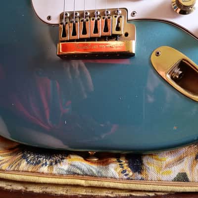 Fender The Strat with Maple Fretboard 1980 - 1983 - Lake Placid Blue image 9