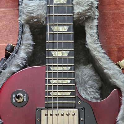 Gibson Les Paul Studio with Ebony Fretboard 1990 - Wine Red image 2