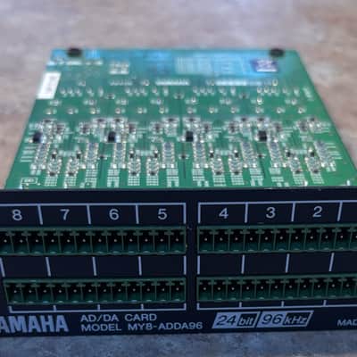 Yamaha MY8-ADDA96 8-Channel AD/DA Expansion Card (24-bit / 96kHz) 2007 image 1