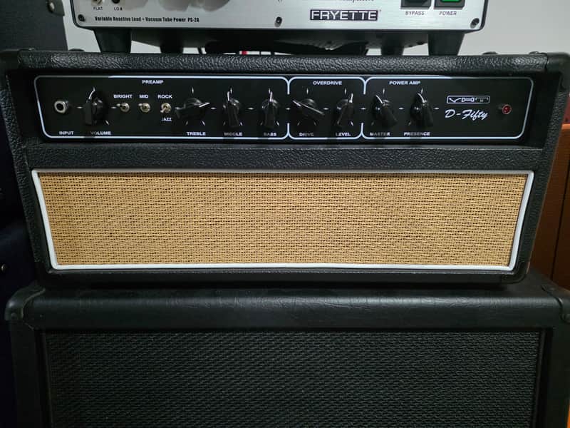 VHT D-50H 50-Watt Guitar Amp Head 2020 - Black image 1