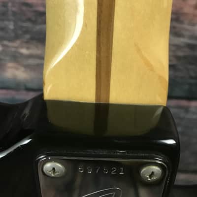 Used Fender Left Handed 1975 Jazz Bass with Case image 10
