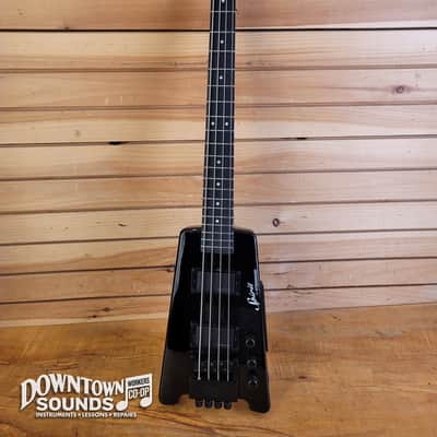 Steinberger Spirit XT-2 Standard 4-String Bass with Steinberger Spirit Gig Bag - Black image 2