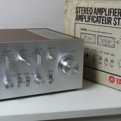 YAMAHA CA-810 INTEGRATED STEREO AMPLIFIER SERVICED RECAPPED LED's + BOX MINT image 1