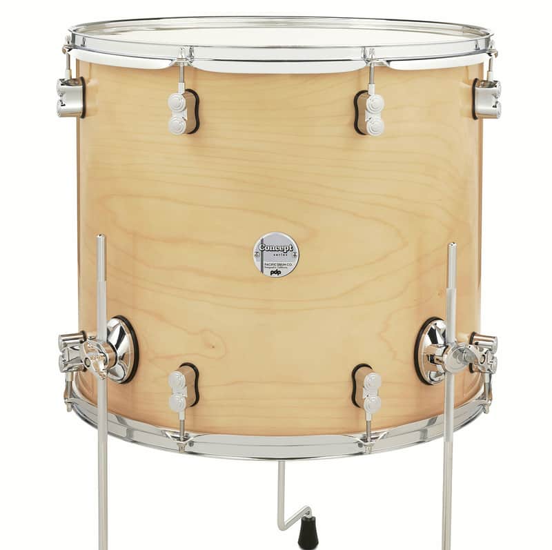 PDP PDCM1618TTNA Concept Maple Series 18" Floor Tom , Natural Gloss image 1