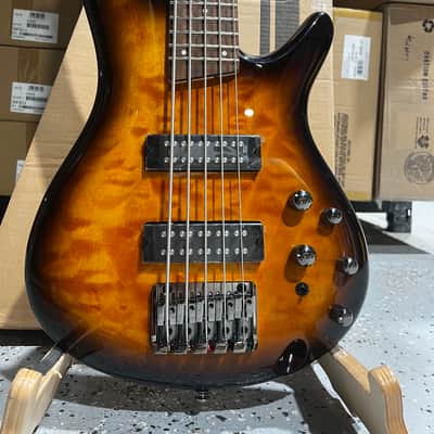 Ibanez Standard SR405E 5-string Bass Guitar - Dragon Eye Burst image 3