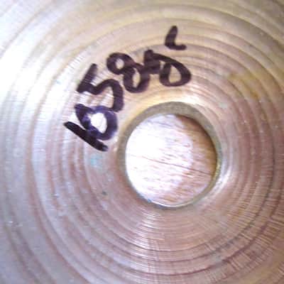 13" Zildjian A Hi-Hat Cymbal - Vintage 1960s image 5