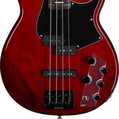 Yamaha BB734A 4-String Bass Guitar, Rosewood Fingerboard, Fired Red image 1