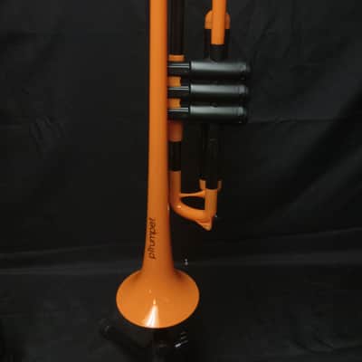 pBone pTrumpet Plastic Trumpet #1 - Orange image 3