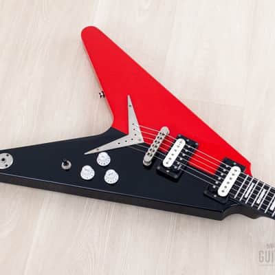 2015 Dean Custom Shop USA Michael Schenker Red Black Flying V, Signed 1 of 50 w/ Case, CoA, Tags image 8