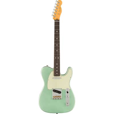 Fender American Professional II Telecaster Guitar - Mystic Surf Green image 2