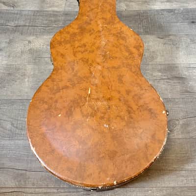 Gibson Stone Brown Case for ES-175, ES-125, & 16" Models- 1950s Era image 4
