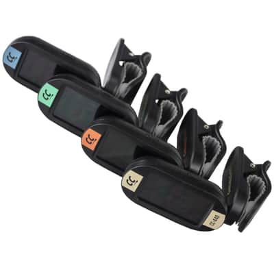 ChromaCast CC-440 Series Chromatic Guitar Tuner, Sunset Orange image 9