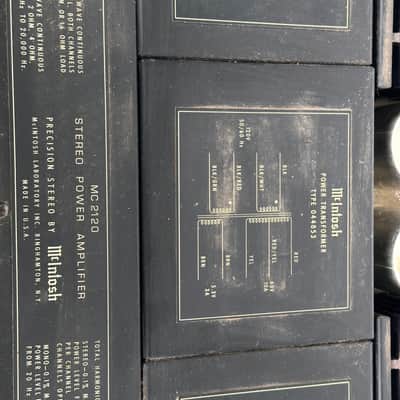 McIntosh MC2120 Solid State Amplifier image 10