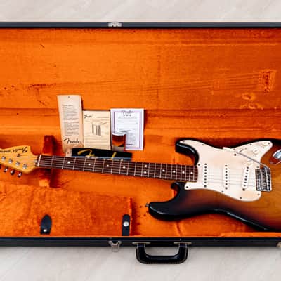 2007 Fender American Vintage ’70s Stratocaster Sunburst, w/ Hangtags, Case image 23