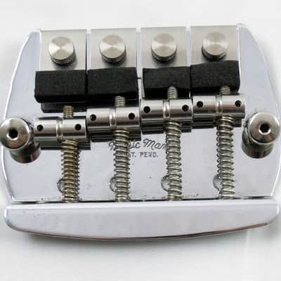 MUSIC MAN 1977 Vintage Pre-Ernie Ball Stingray Bridge & Serialized Neck Plate (Musicman) image 2