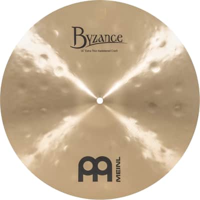 Meinl Byzance Series 16” Extra Thin Hammered Crash image 1