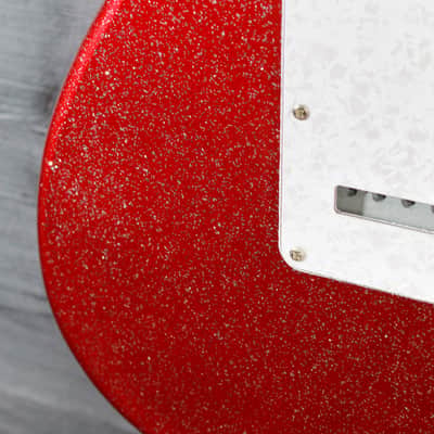 Jet JS-500 RDS Red Sparkle S-Style Deluxe Soft Case Included image 19
