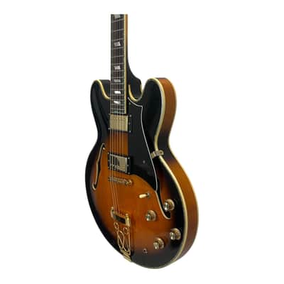 Used Peerless Renaissance Custom Semi-Hollow Electric Guitar Sunburst 6-String image 2