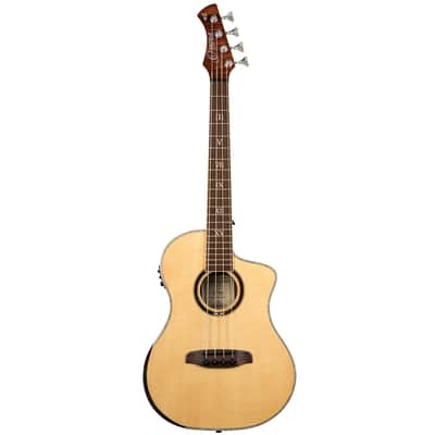 ORTEGA KT-WALKER-V3 Ken Taylor Signature Series Acoustic Bass 4-String - Natural + Gig Bag image 3