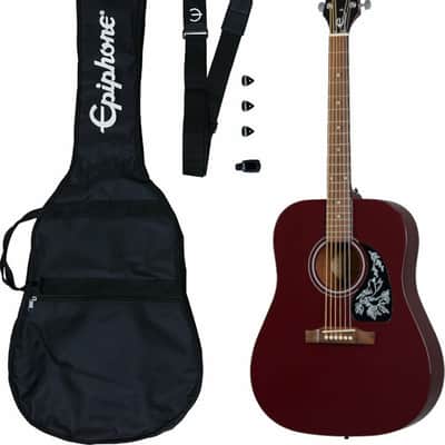 Epiphone Starling Acoustic Guitar Starter Pack Starlight Wine Red image 1