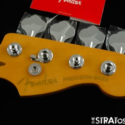 Fender American Ultra II Precision P BASS NECK &TUNERS, Modern image 1