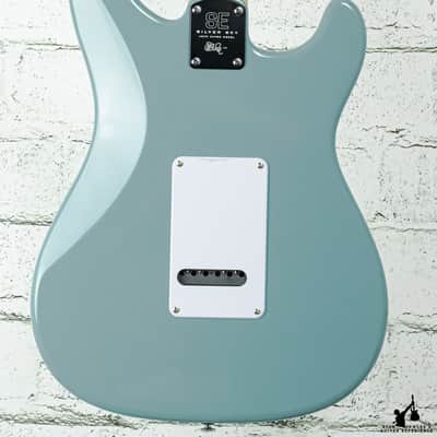 PRS SE Silver Sky Stone Blue Lefty w/ bag image 4