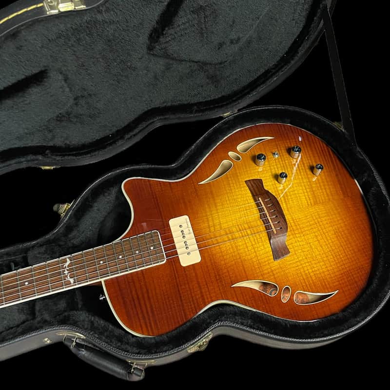 Crafter SAT-TMVS Electro-Acoustic Guitar in Vintage Sunburst | Reverb
