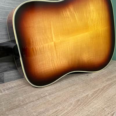 2021 Epiphone Frontier USA Frontier Burst Acoustic-Electric Guitar (Gibson Montana) FT-110 w/ Case #2710 image 15