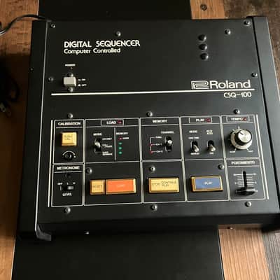 Roland CSQ-100 Sequencer 1979 - 1983 - Black