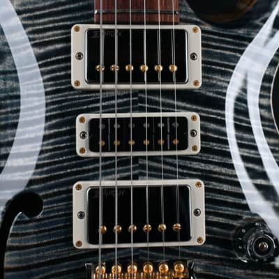 PRS 40th Anniversary Special Semi-Hollow Limited Edition Faded Whale Blue (Natural Back) #755 image 6