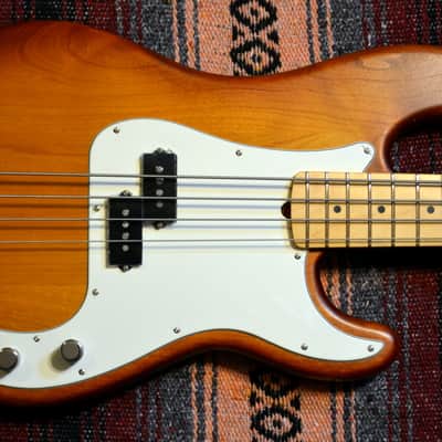 Fender American Special Precision Bass 2012 Honeyburst with Hardcase image 3