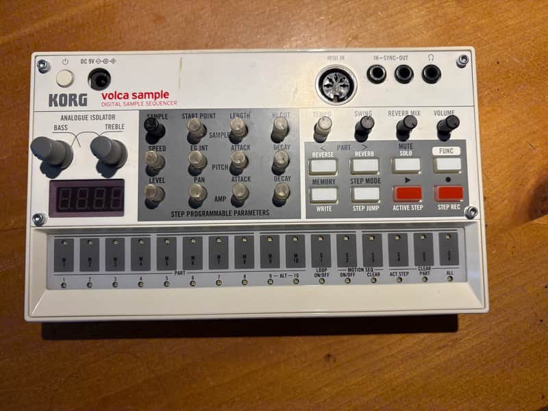 Korg Volca Sample Digital Sample Sequencer