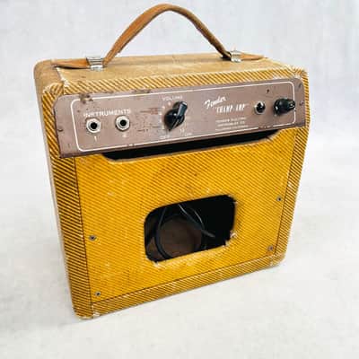 Fender Champ 5D1 Wide Panel 1x6" Combo Amplifier 1955 - Tweed image 6
