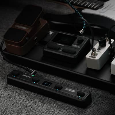 SONICAKE Pocket Control - MIDI Foot Controller, Wired/Wireless MIDI Transmission, USB Host, 4 Buttons BT Rechargeable Page Turner Pedal for Musician/Live Performance/Studio (Transparent Black) image 8