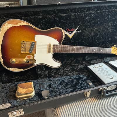Dealer Select Fender Custom Shop Wildwood 10 1962 Telecaster Custom - Heavy Relic image 9