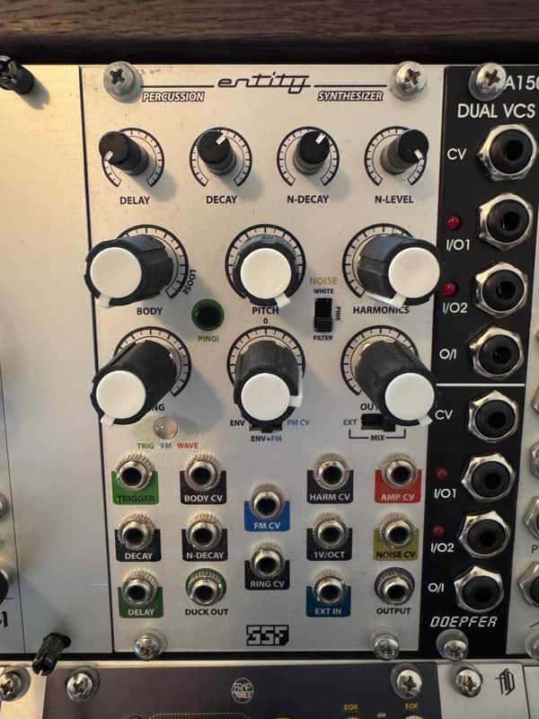 Steady State Fate Entity Percussion Synthesizer 2010s - Silver image 1