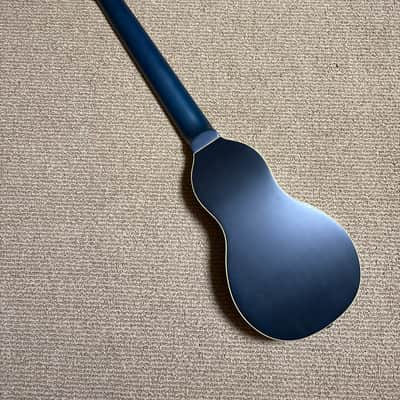 Washburn Rover RO10TBL Travel Acoustic Guitar Trans Blue image 3