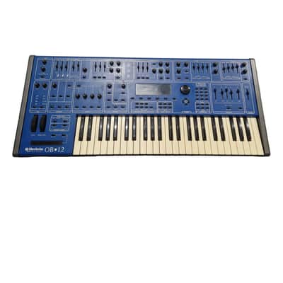 Oberheim OB-12 - Synthesizer - Blue - Good w/ Power Cable image 1