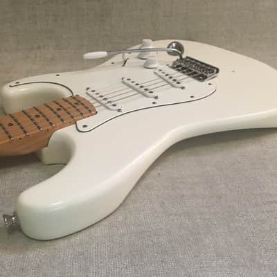 Vintage 1970's Bradley Strat / Stratocaster White Finish Possiblt