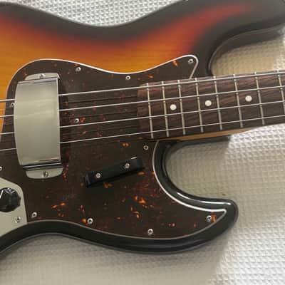 Fender Japan(MIJ)2019 Hybrid 60's 3-Tone-Sunburst JAZZ BASS GUITAR ,USA True Vintage Pickups image 13