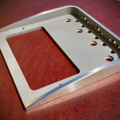 Van Dyke-Harms Telecaster Humbucker Hybrid Bridge-Stainless Steel, Toploader, String Through 2023 - Stainless Steel image 1