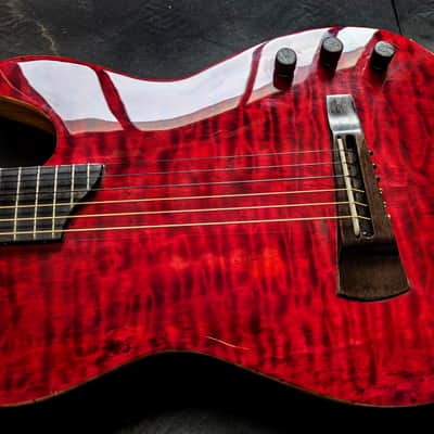 Sonicguitars Playwave classic 2024 - Trans red ON ORDER image 3