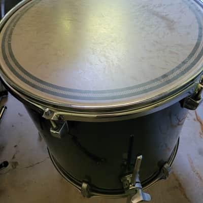 Ludwig Accent Custom cs BLACK 16x16 Floor Tom image 3