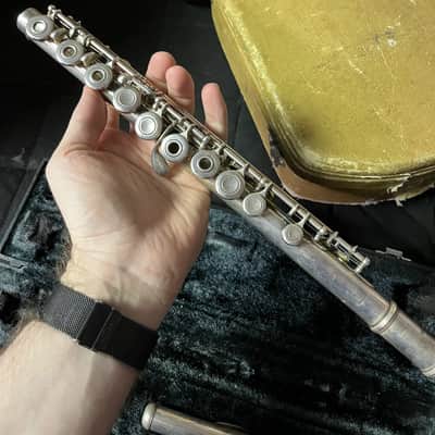 Used Yamaha 265s Intermediate Open Hole Flute AS IS image 5
