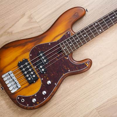 Maruszczyk Instruments Jake 5 String Electric Bass Guitar Sunburst w/ Gigbag image 1
