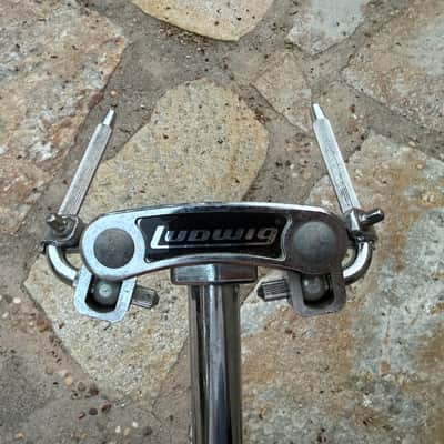 Ludwig Dual Tom Drum Mount Vintage 70's with L-arms image 3