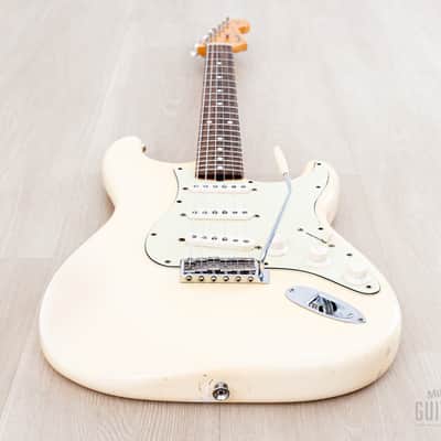 2006 Fender American Vintage ‘62 Stratocaster Olympic White w/ Hangtags, Case image 11