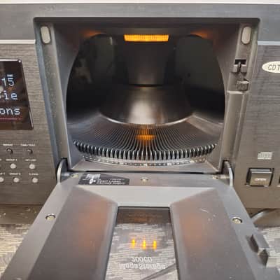 SONY CDP-CX90ES CD PLAYER/200 CD DISC CHANGER WITH REMOTE/WORKING image 8