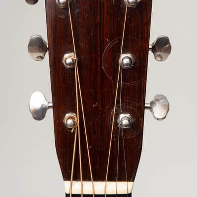 Martin D-28 1937 Vintage Acoustic Guitar – Natural Finish, Pre-War Model image 15